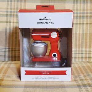 Hallmark Ornaments 2025 Red Baking Mixer Holidays Christmas Tree Ornament NEW